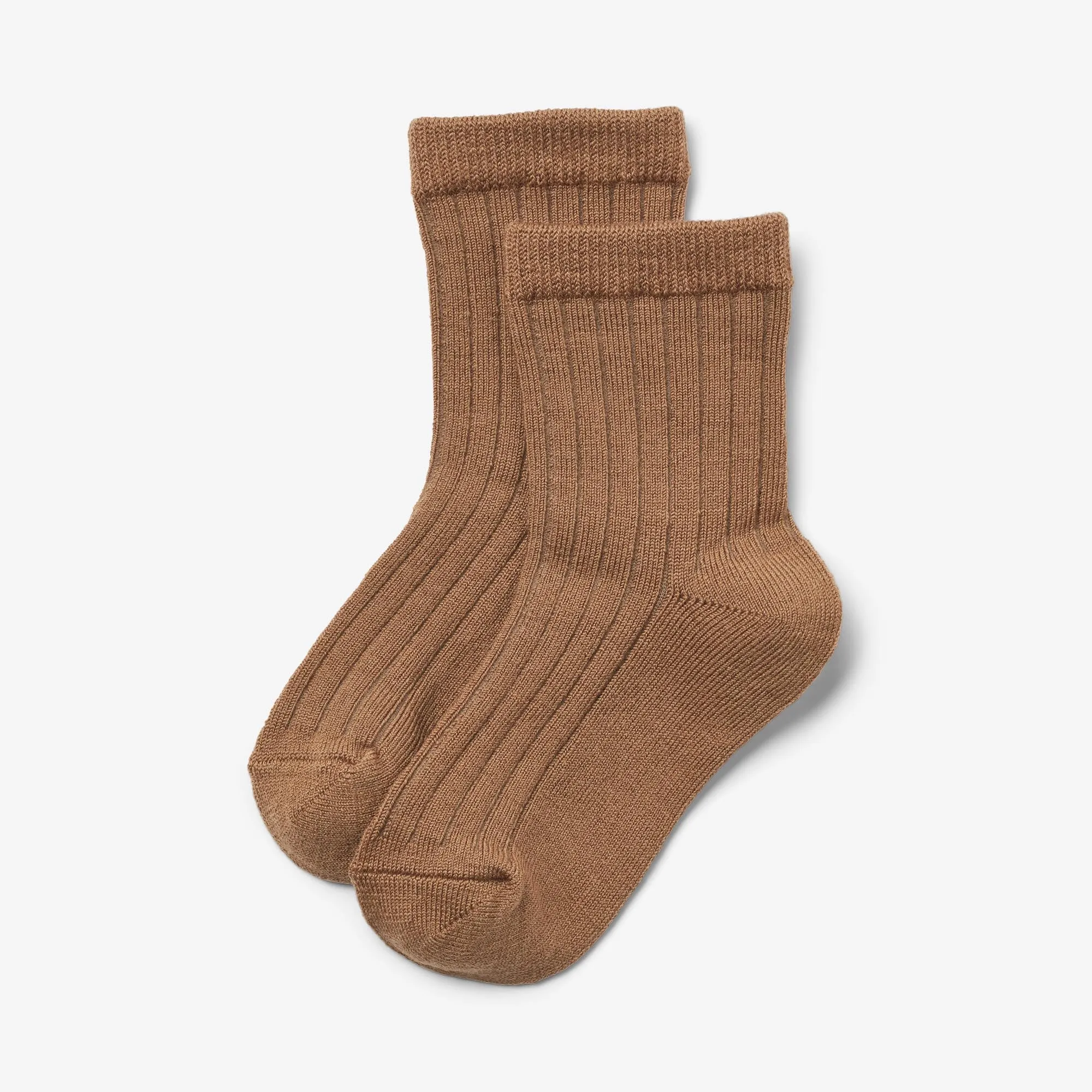 2 pk Wool Rib Socks Vilde - navy