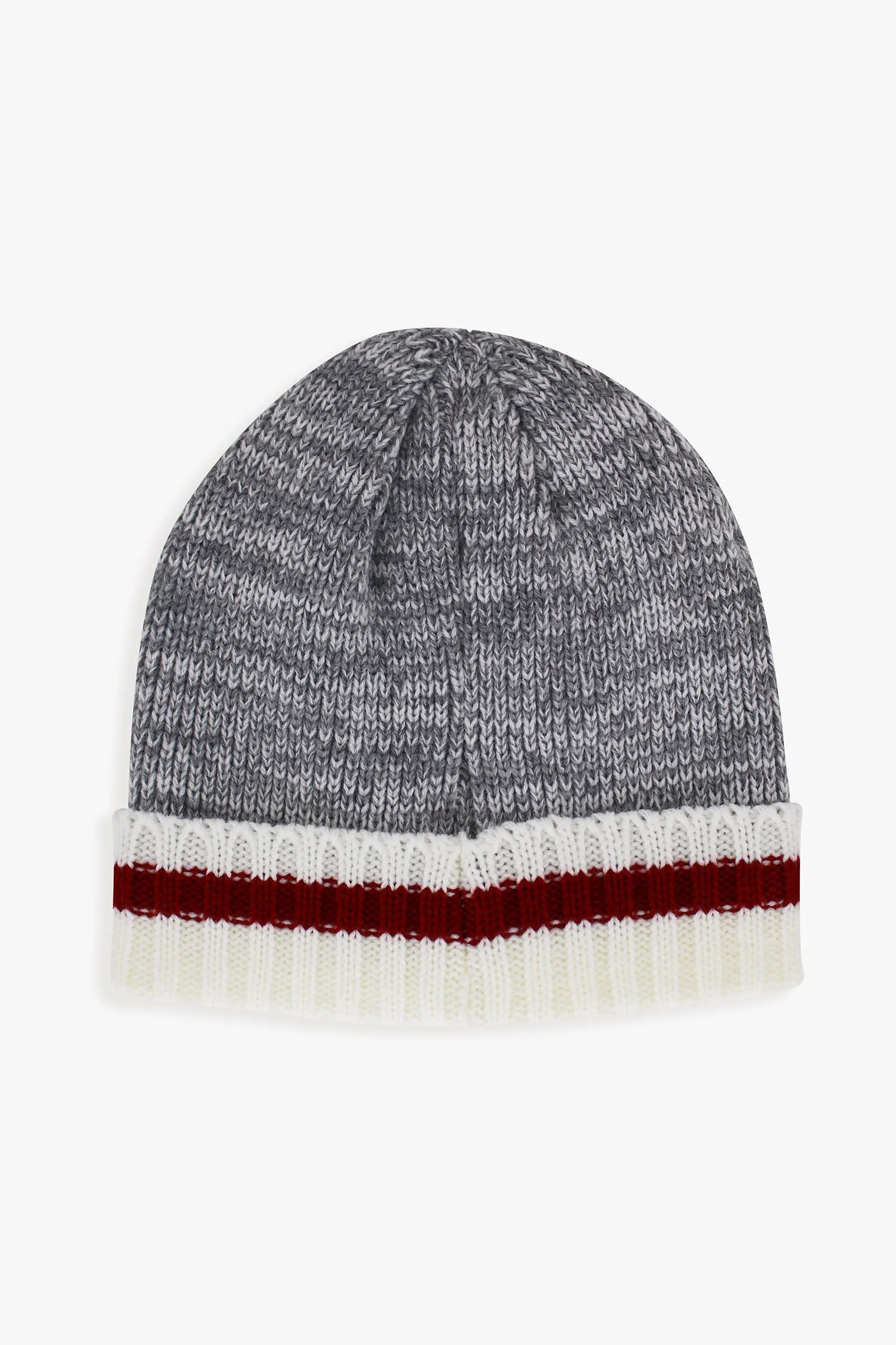 Adult Unisex Ribbed  Fleece Lined Cuff Beanie