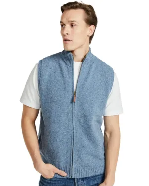 Aran Mens Rossport Nepped Gilet