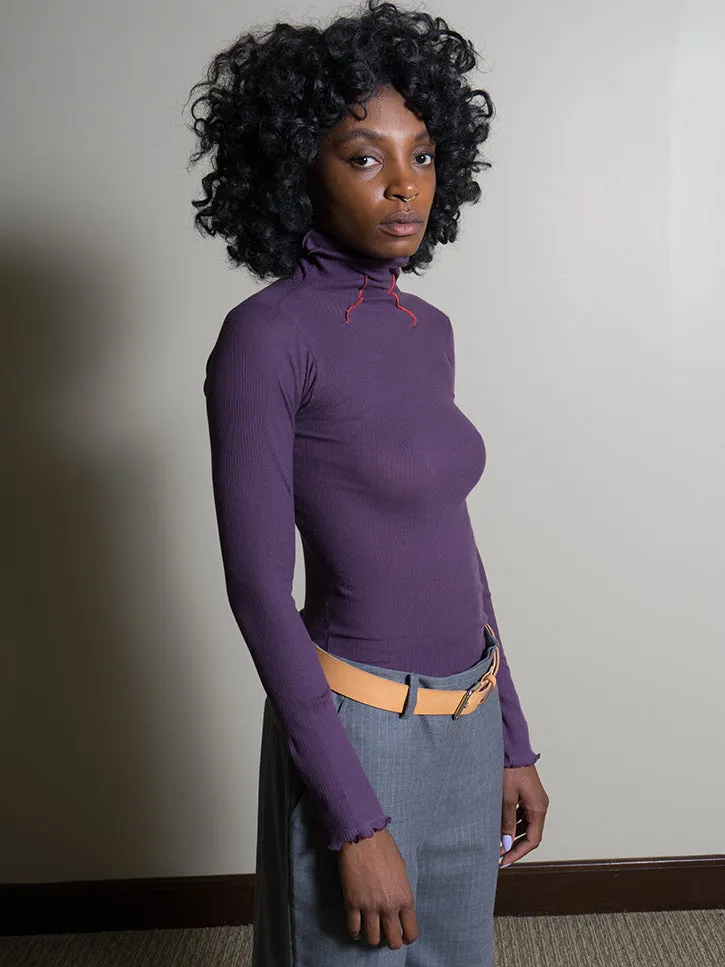 Baserange Oba Turtleneck, Purple