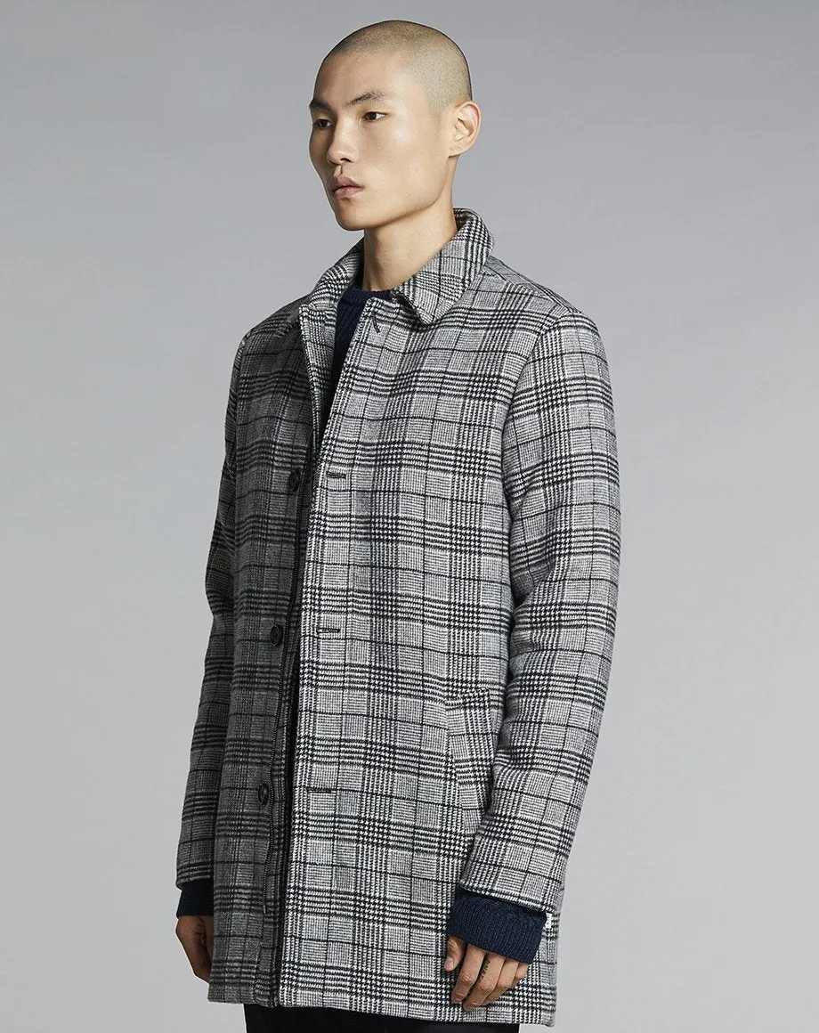 BUCKHAN MENS COAT | CHECK