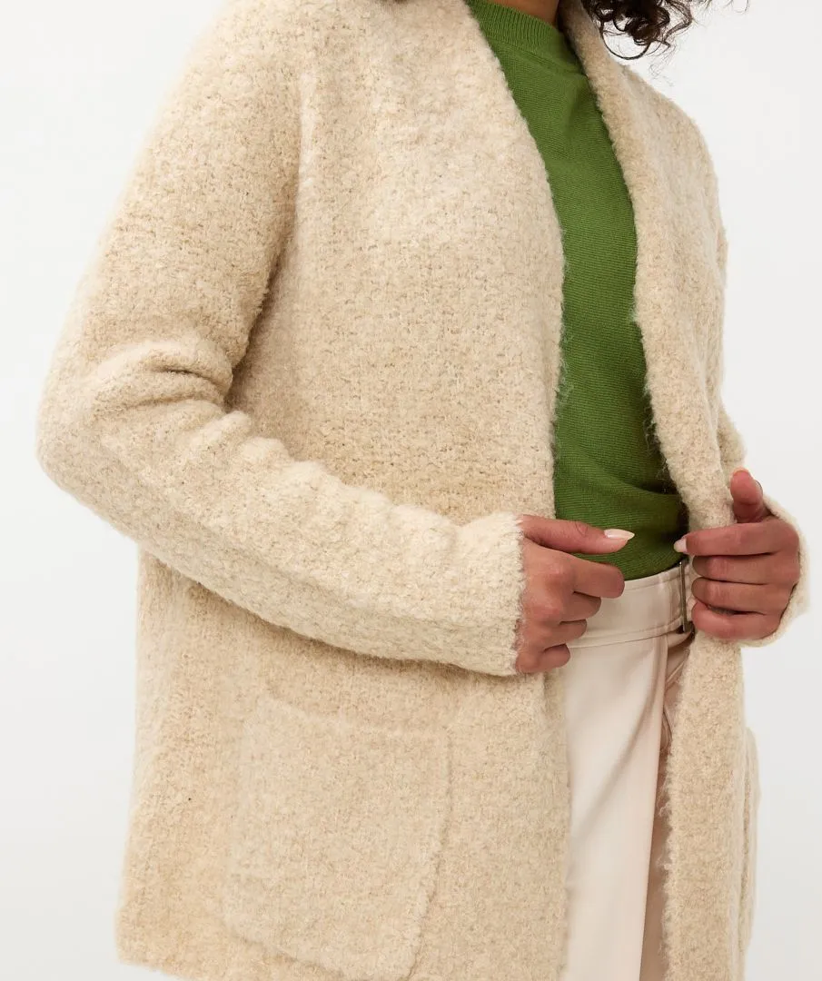 Cardigan Boucle (Off White)