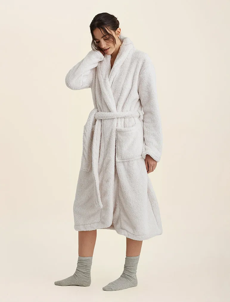 Cozy Plush Mid-Length Robe