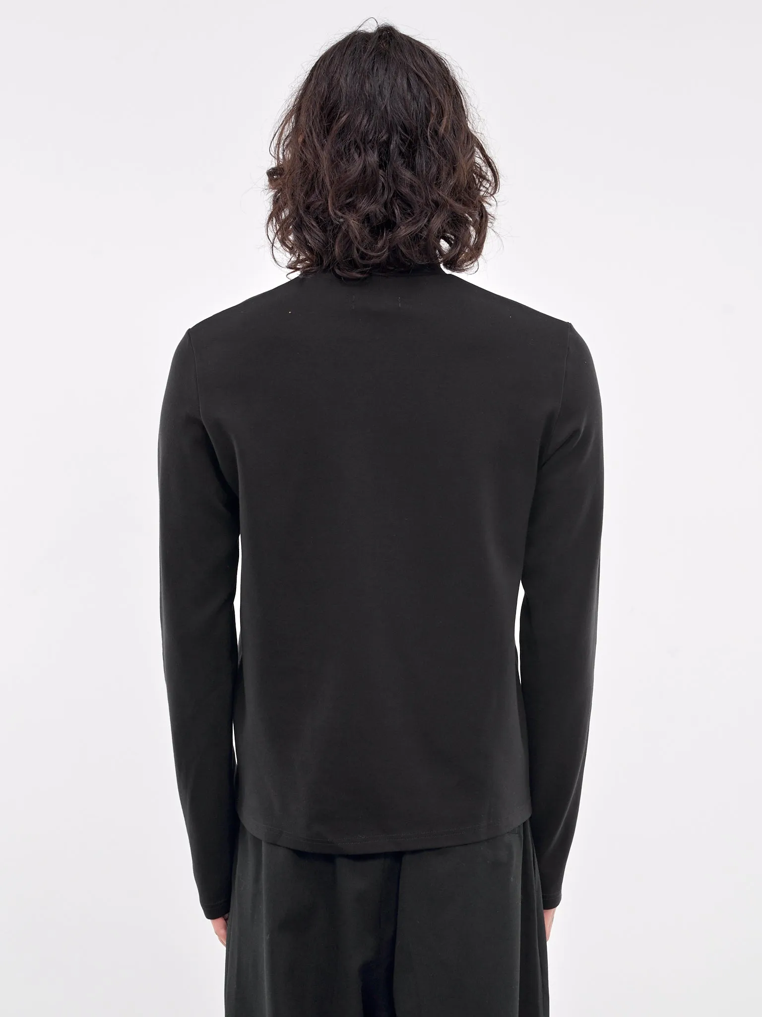 Cut-Out Turtleneck (CS0224-BLACK)