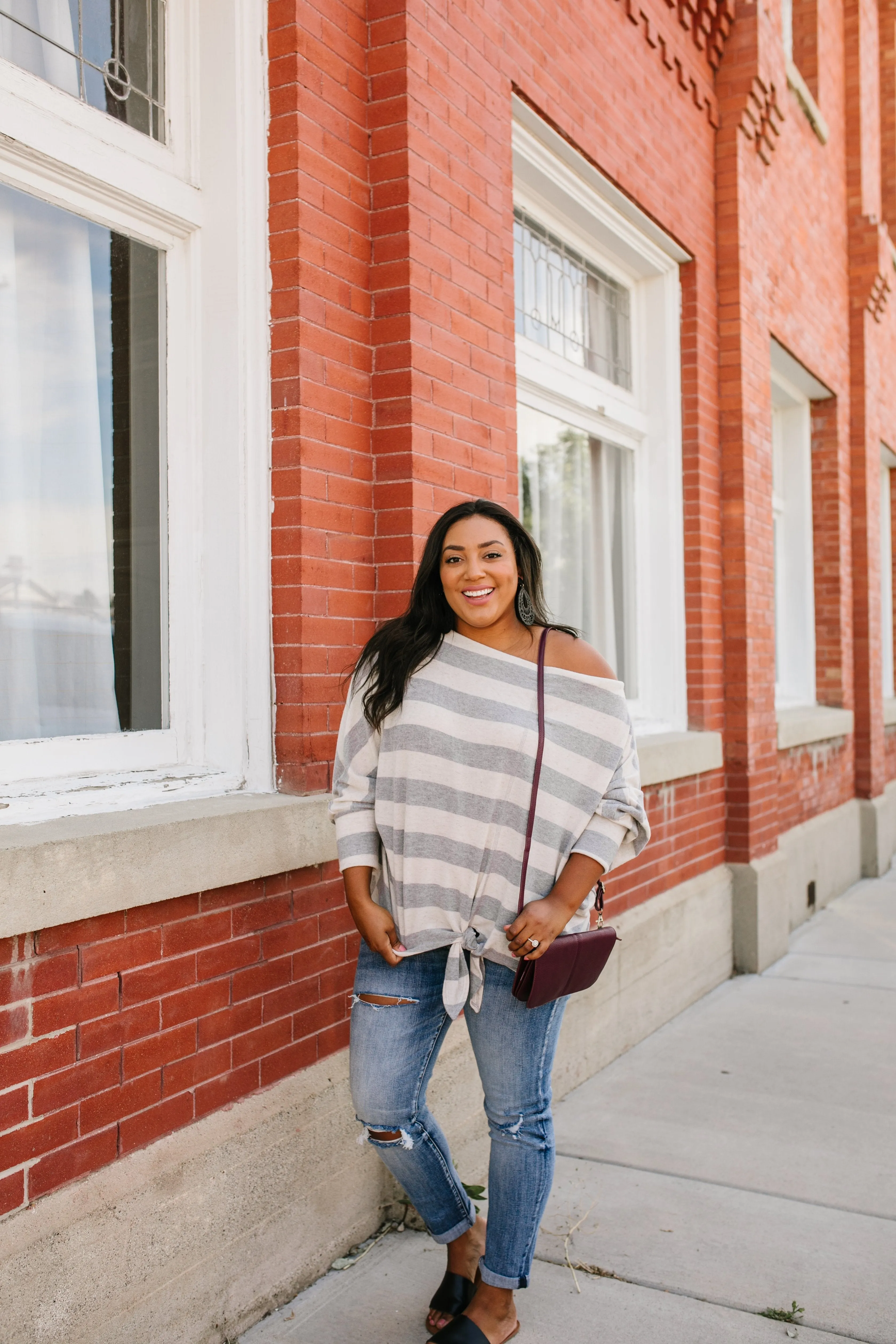 Dreaming Of You Soft Striped Top