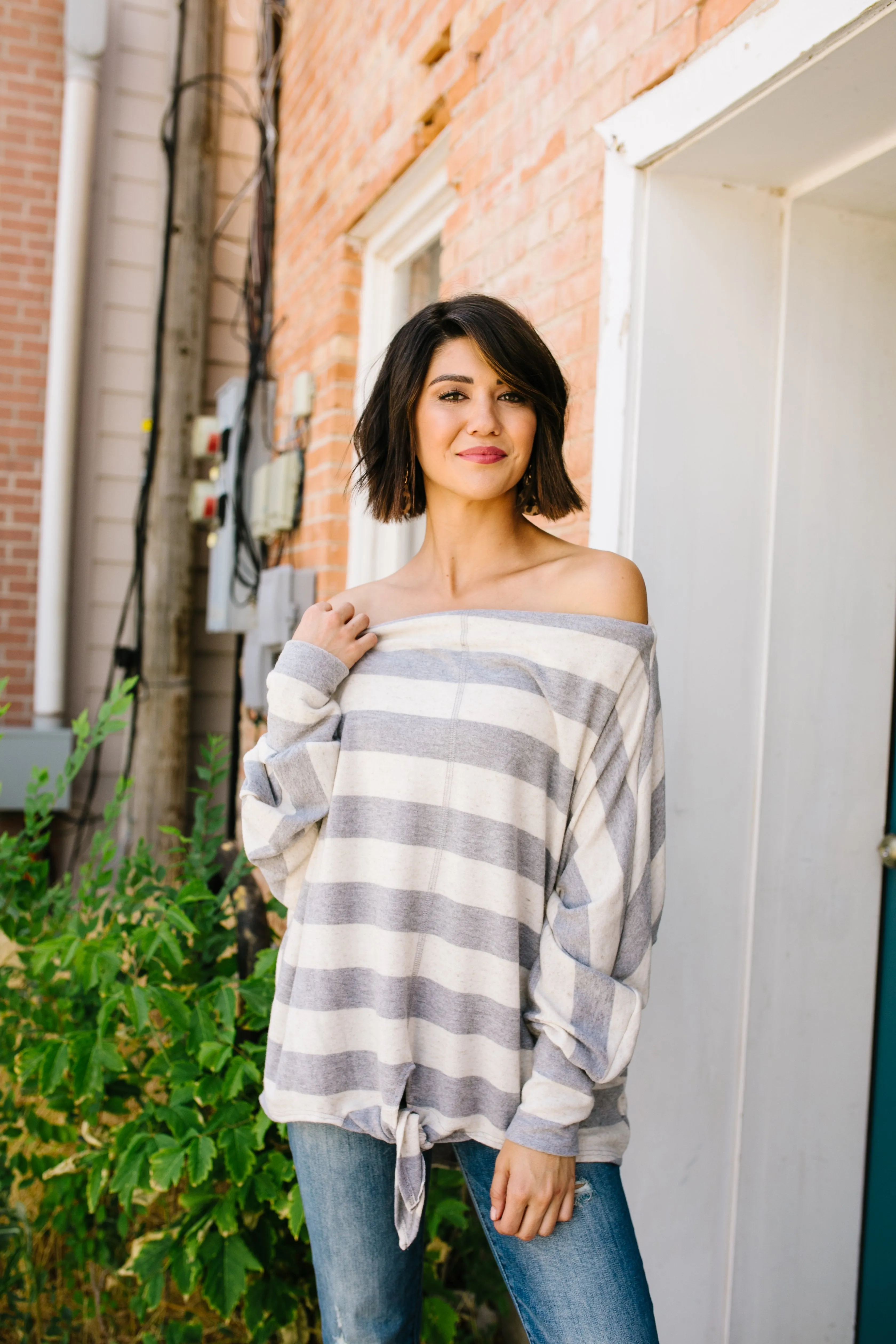 Dreaming Of You Soft Striped Top