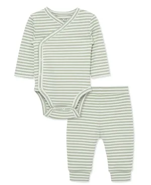 Focus Kids Foliage Bodysuit & Pant Set (3M-12M)