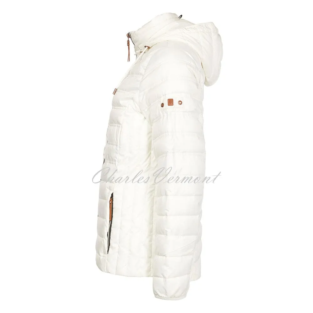 Frandsen Padded Jacket - Style 330-321-10 (Off-White)