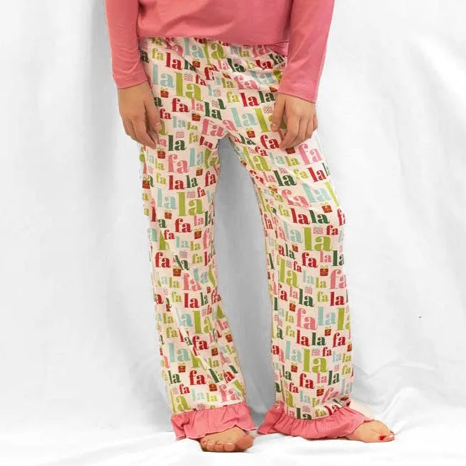 Girls Christmas Pajama Pants & Tops