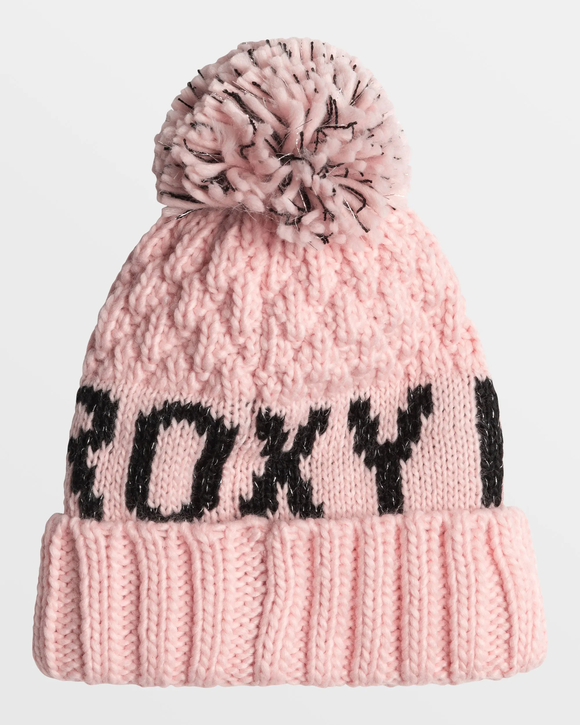 Girls Tonic Cuff Beanie - Pink Salt