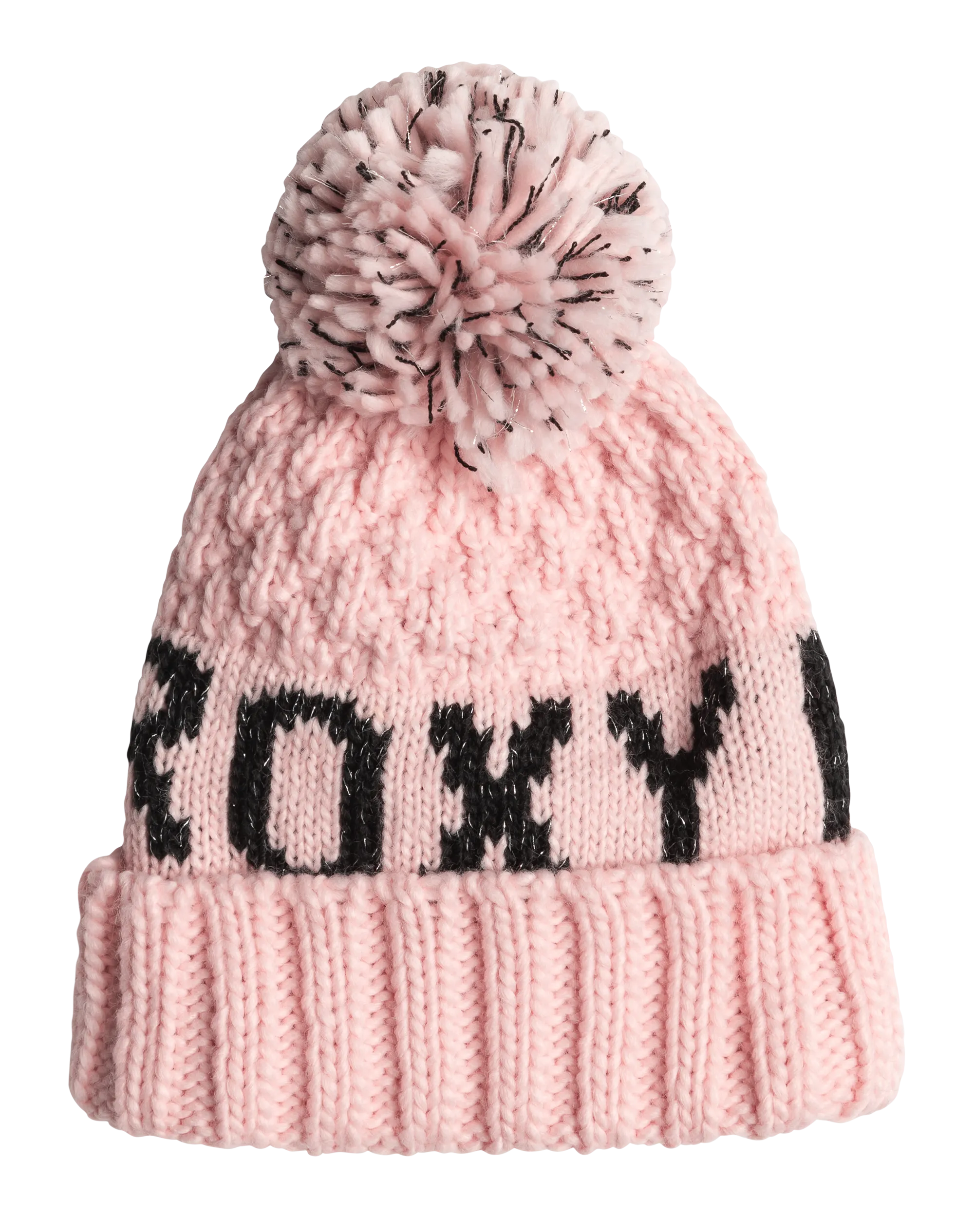 Girls Tonic Cuff Beanie - Pink Salt