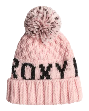 Girls Tonic Cuff Beanie - Pink Salt