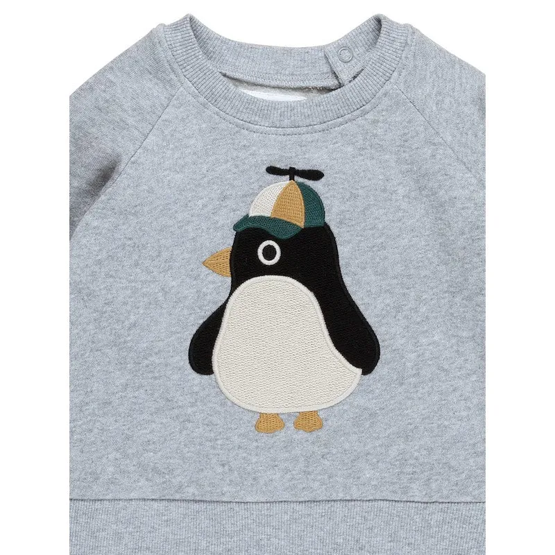 Huxbaby Cool Penguin Sweatshirt Fleece