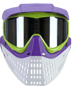 JT Spectra Proflex LE Goggle - Purple/Lime/White - w/ Prism 2.0 Chrome Lens