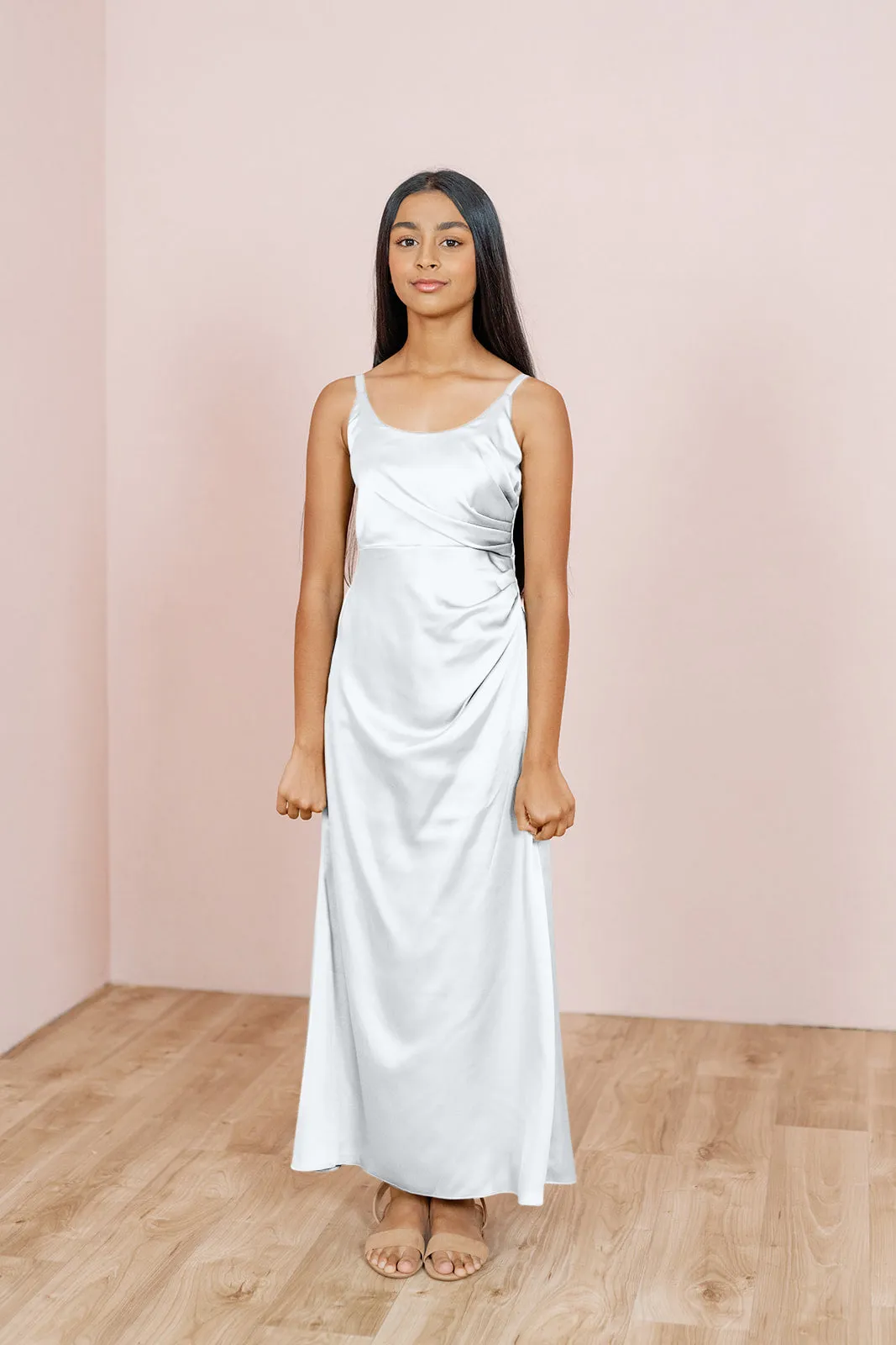 Juniors Rory Satin Dress | Made To Order