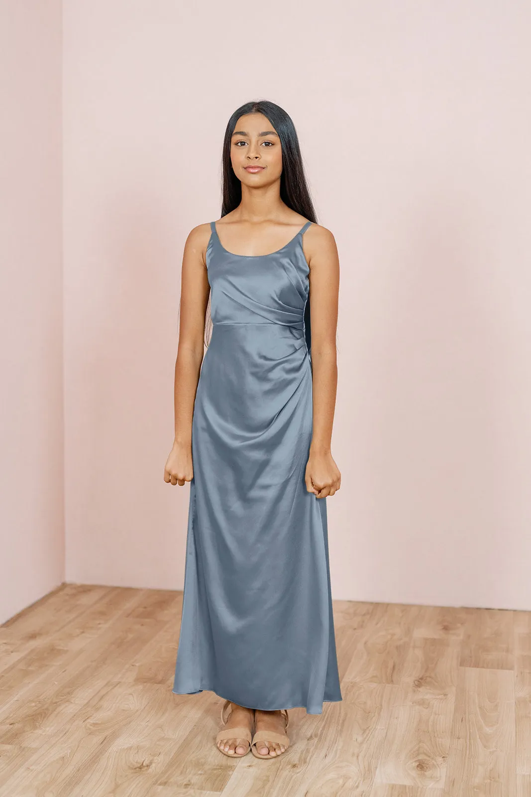 Juniors Rory Satin Dress | Made To Order