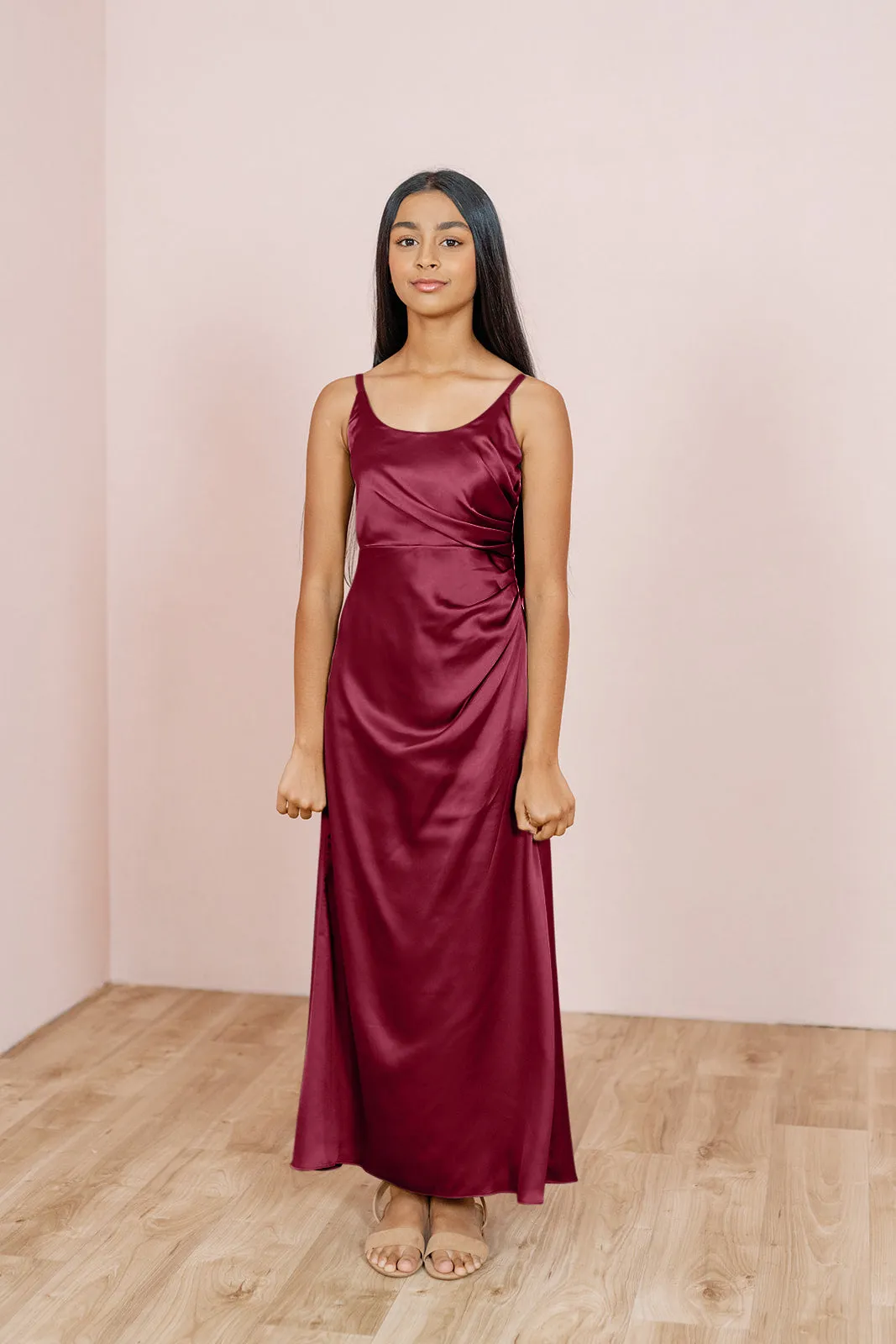 Juniors Rory Satin Dress | Made To Order