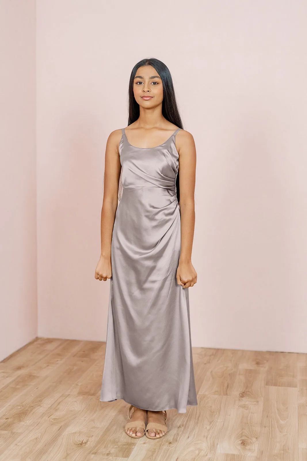 Juniors Rory Satin Dress | Made To Order