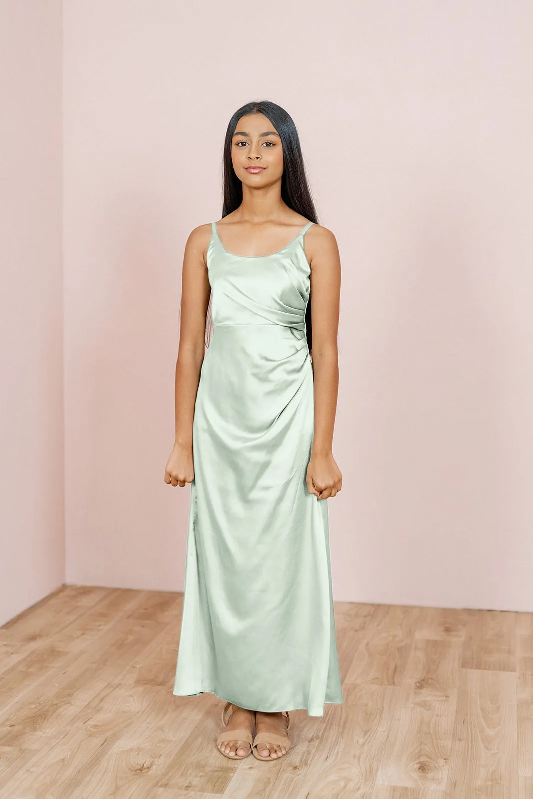 Juniors Rory Satin Dress | Made To Order