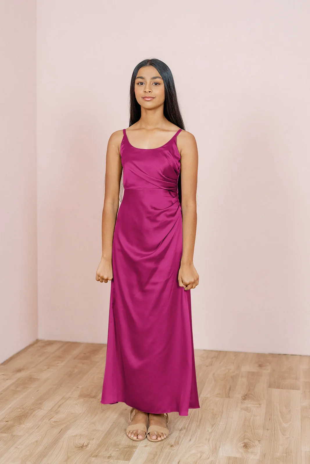 Juniors Rory Satin Dress | Made To Order