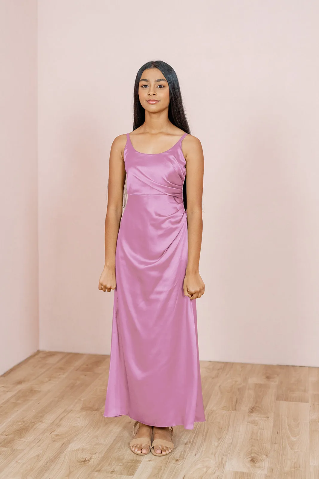 Juniors Rory Satin Dress | Made To Order