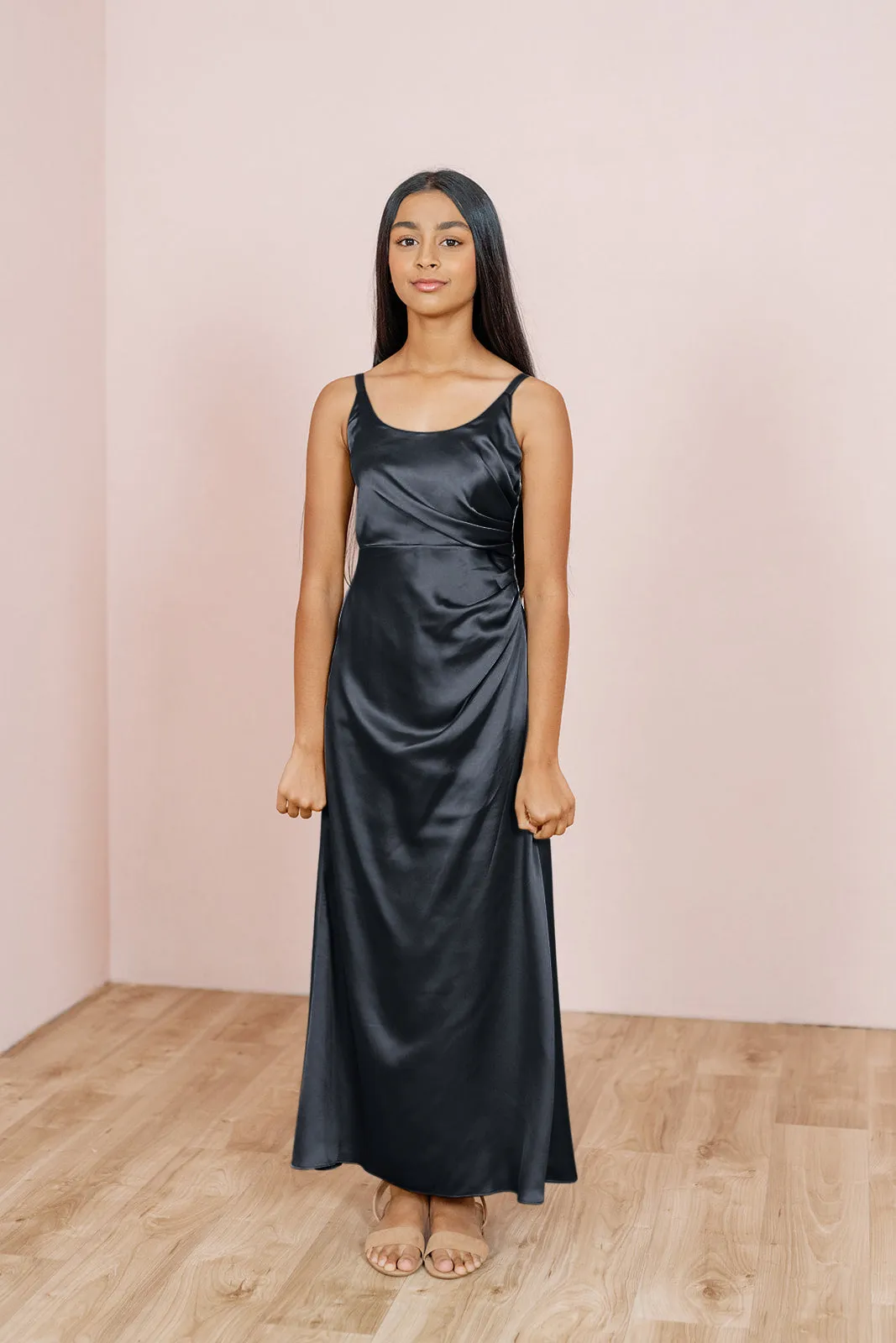 Juniors Rory Satin Dress | Made To Order