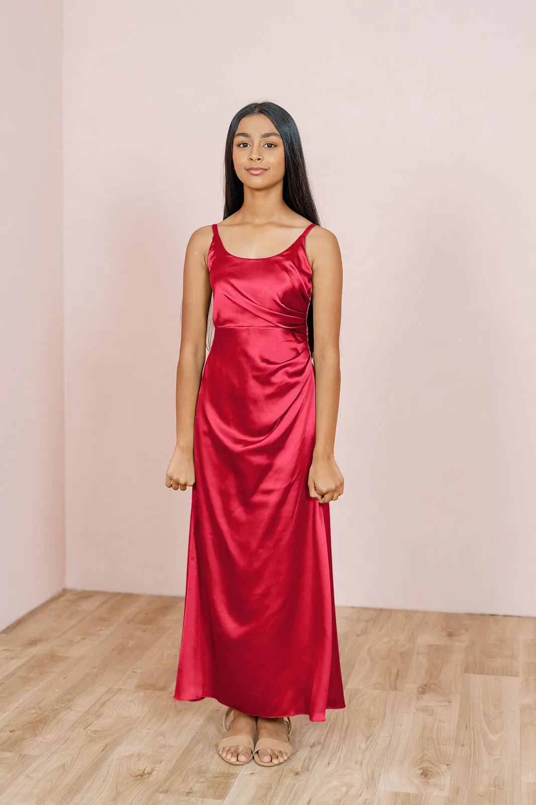 Juniors Rory Satin Dress | Made To Order