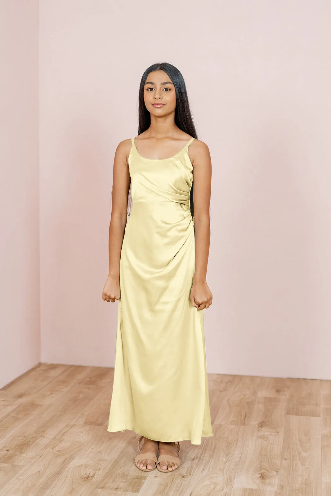 Juniors Rory Satin Dress | Made To Order