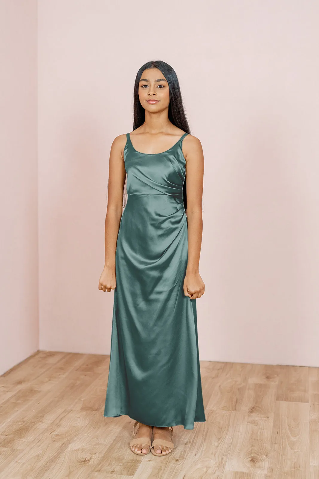 Juniors Rory Satin Dress | Made To Order