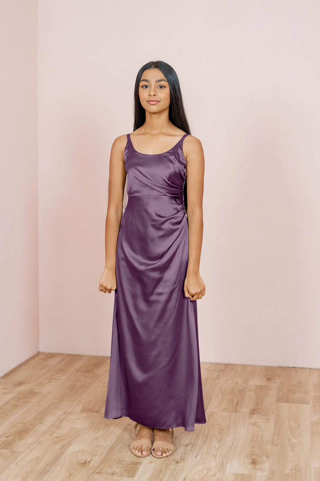 Juniors Rory Satin Dress | Made To Order