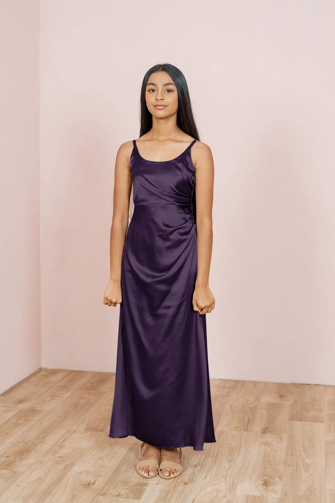 Juniors Rory Satin Dress | Made To Order