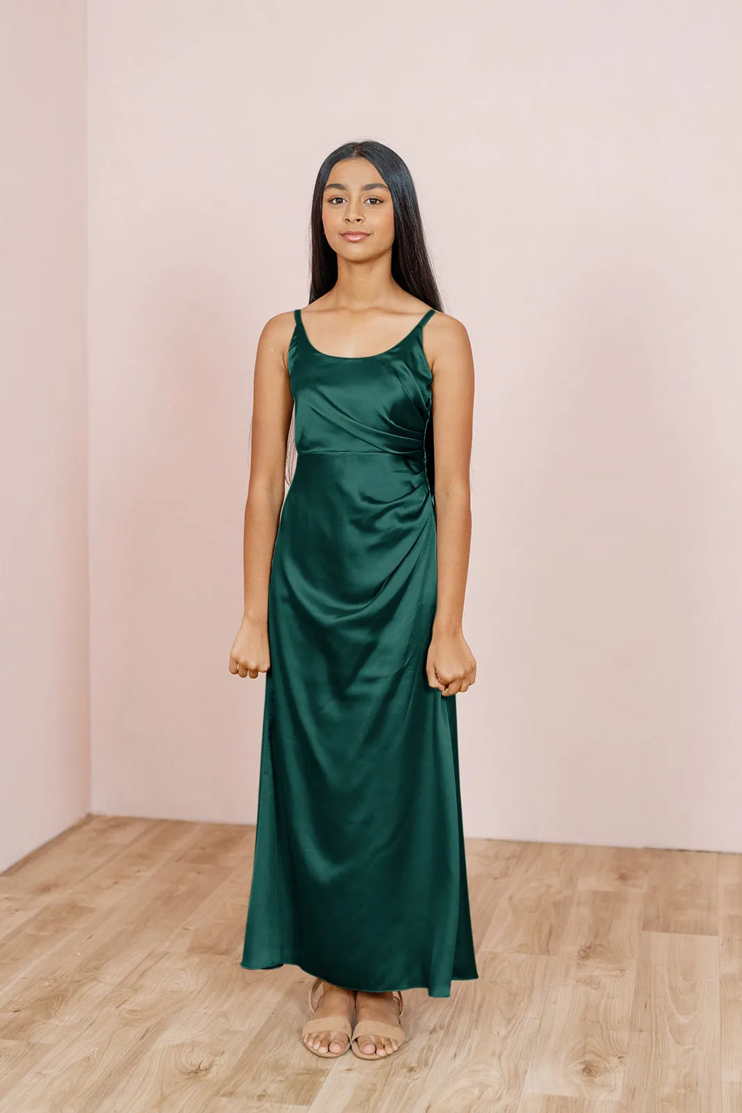 Juniors Rory Satin Dress | Made To Order