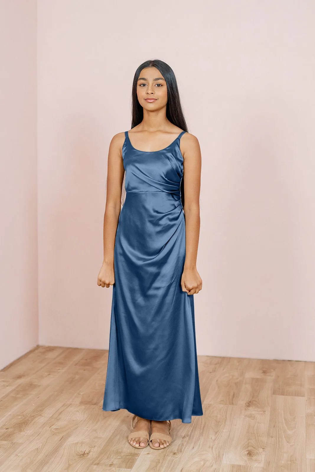 Juniors Rory Satin Dress | Made To Order