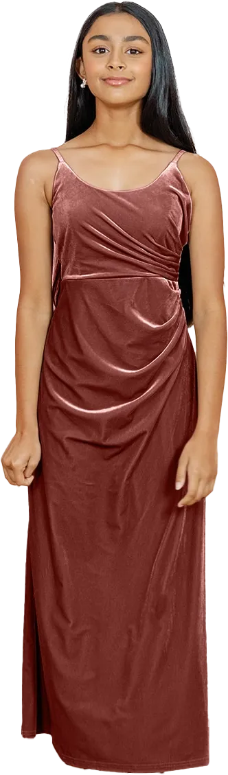 Juniors Rory Velvet Dress | Made To Order