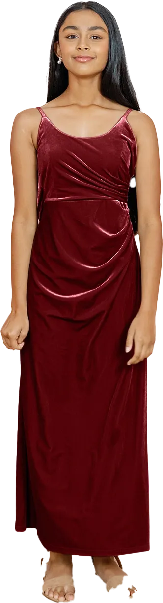 Juniors Rory Velvet Dress | Made To Order