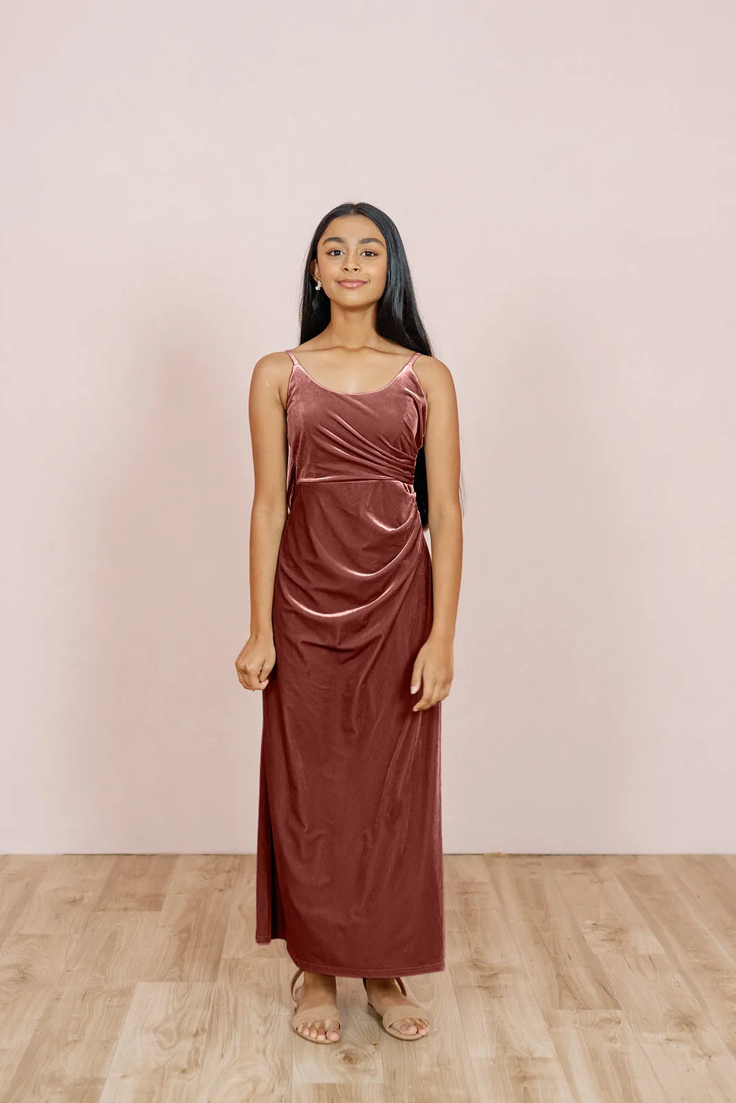 Juniors Rory Velvet Dress | Made To Order