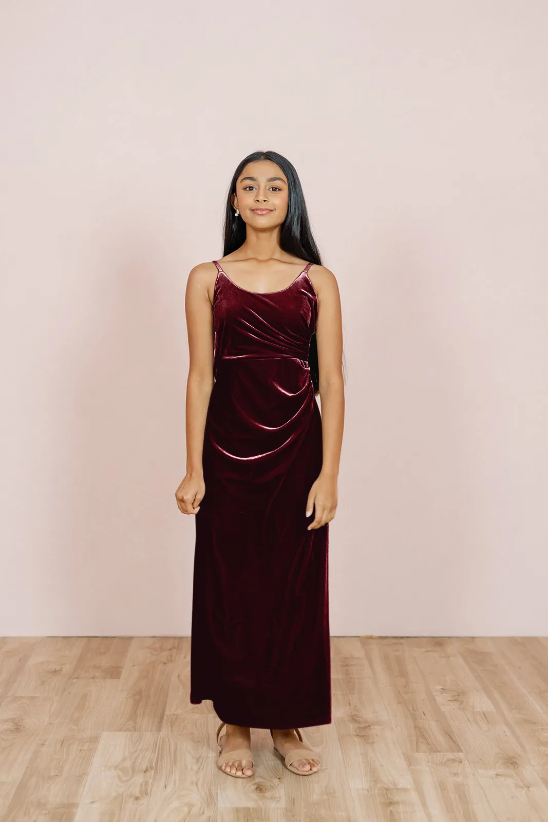 Juniors Rory Velvet Dress | Made To Order