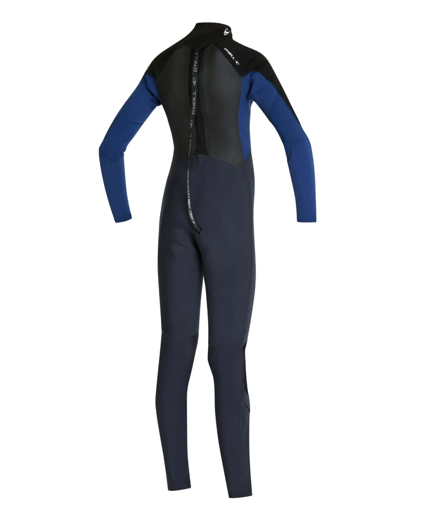 Kid's Defender 4/3mm Steamer Back Zip Wetsuit - Gunmetal