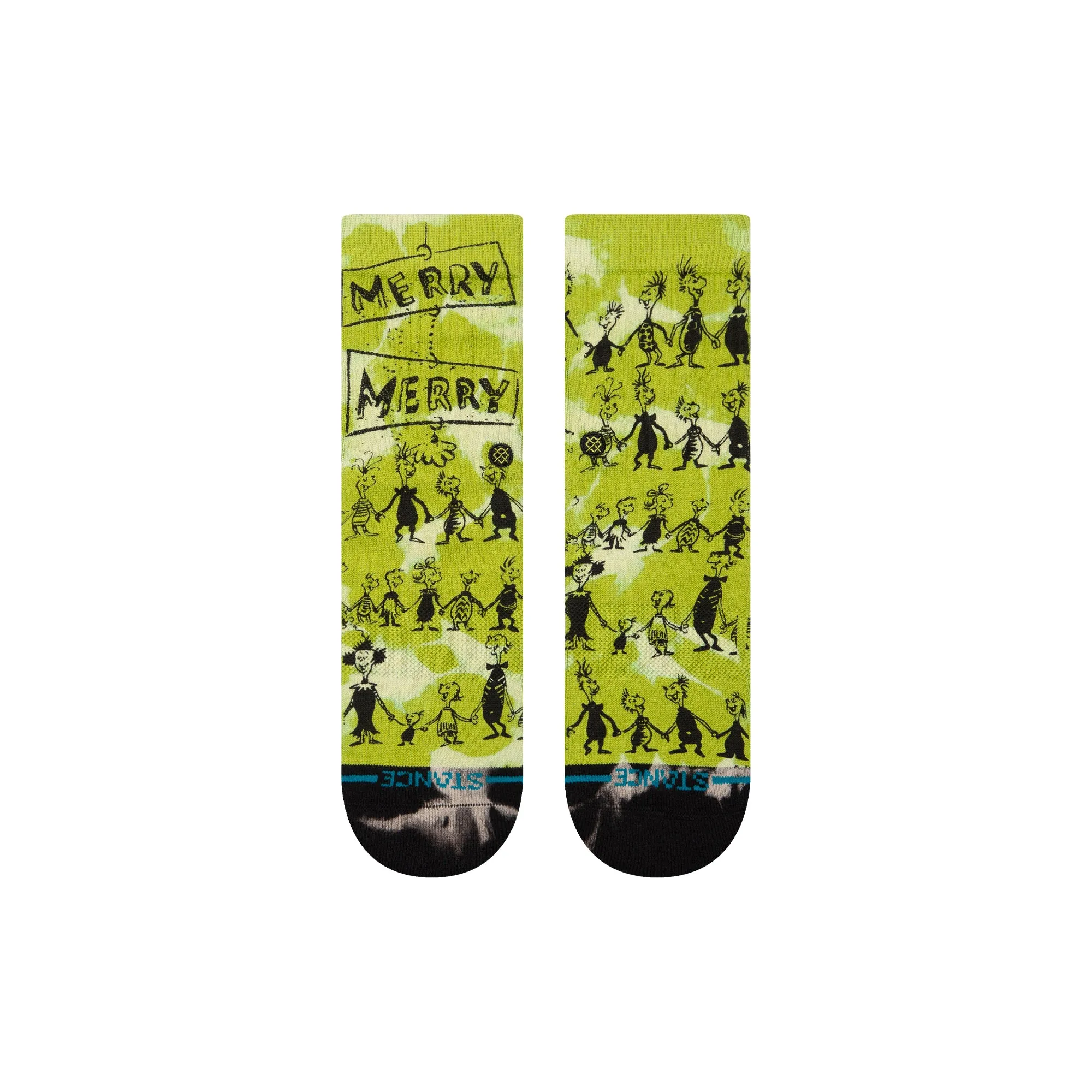 Kids The Grinch x Stance Down In Whovile Crew Socks