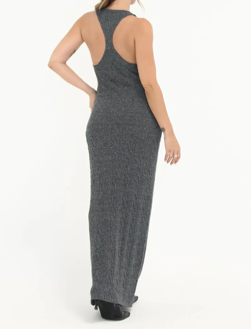 Lakeville Maxi Dress | Smoke Heather