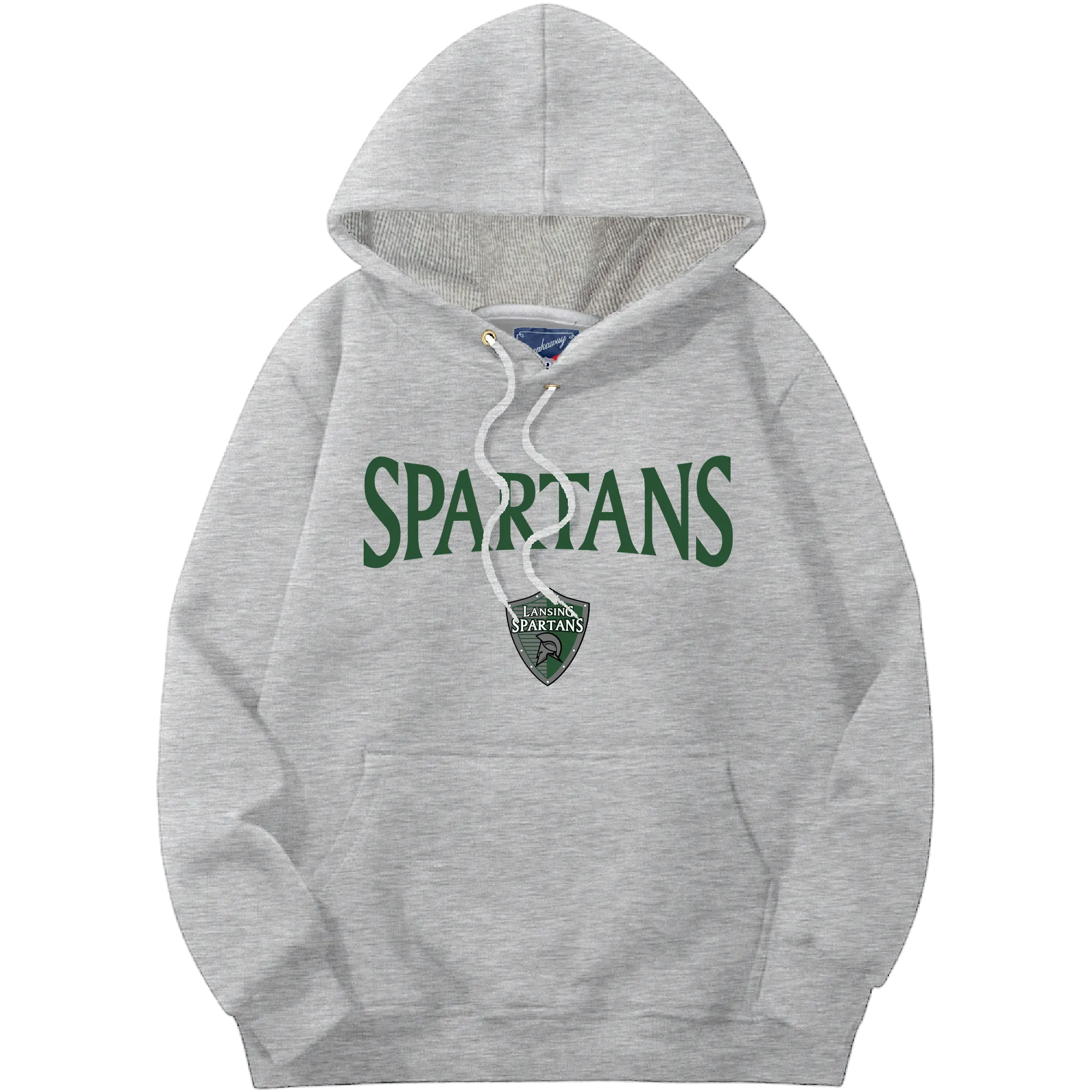 Lansing Spartans Breakaway Fall Fleece Adult Hoodie