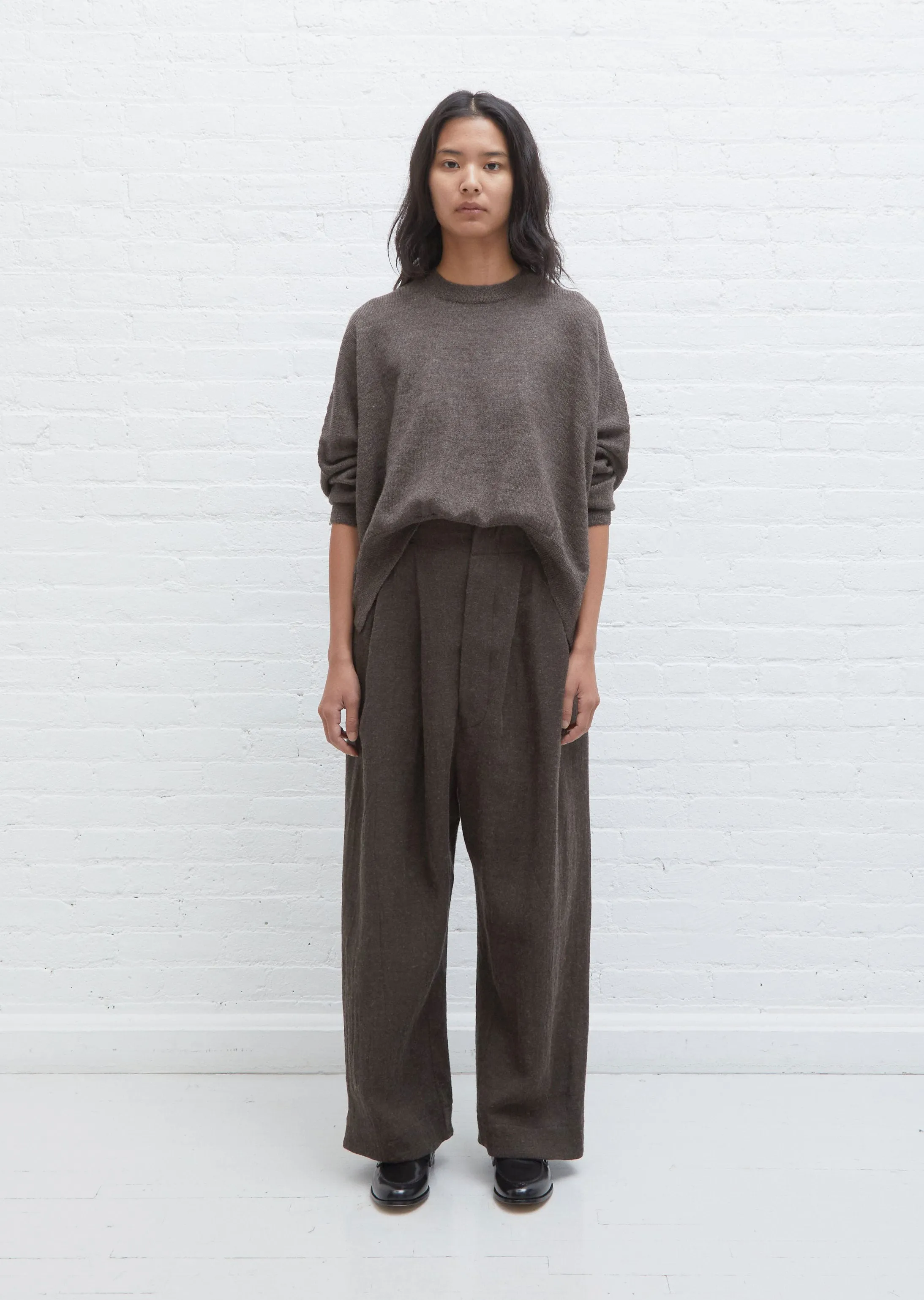 Linen & Wool Site Trousers