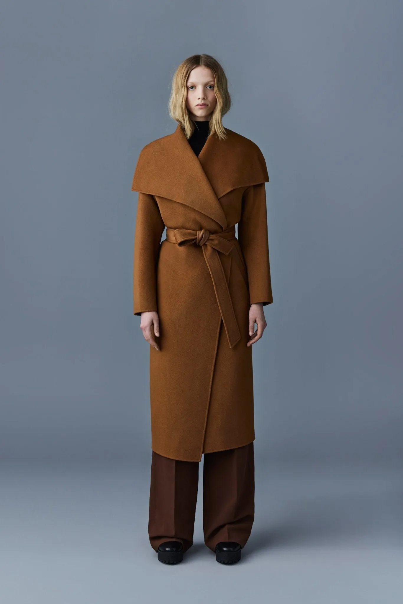 MACKAGE KATE - Double-Face Wool Robe Coat