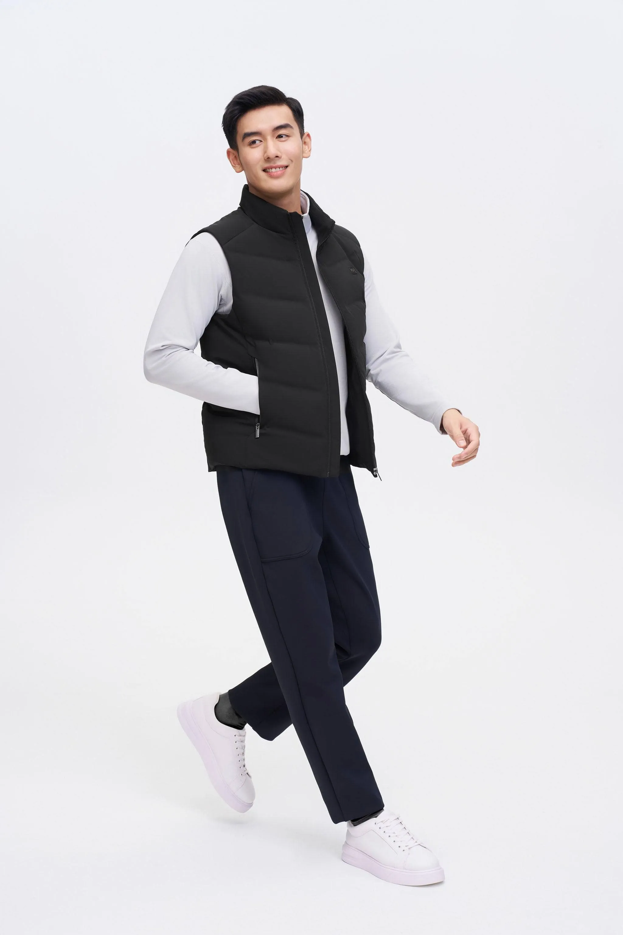 Men's Goose Down Smart Casual Gilet