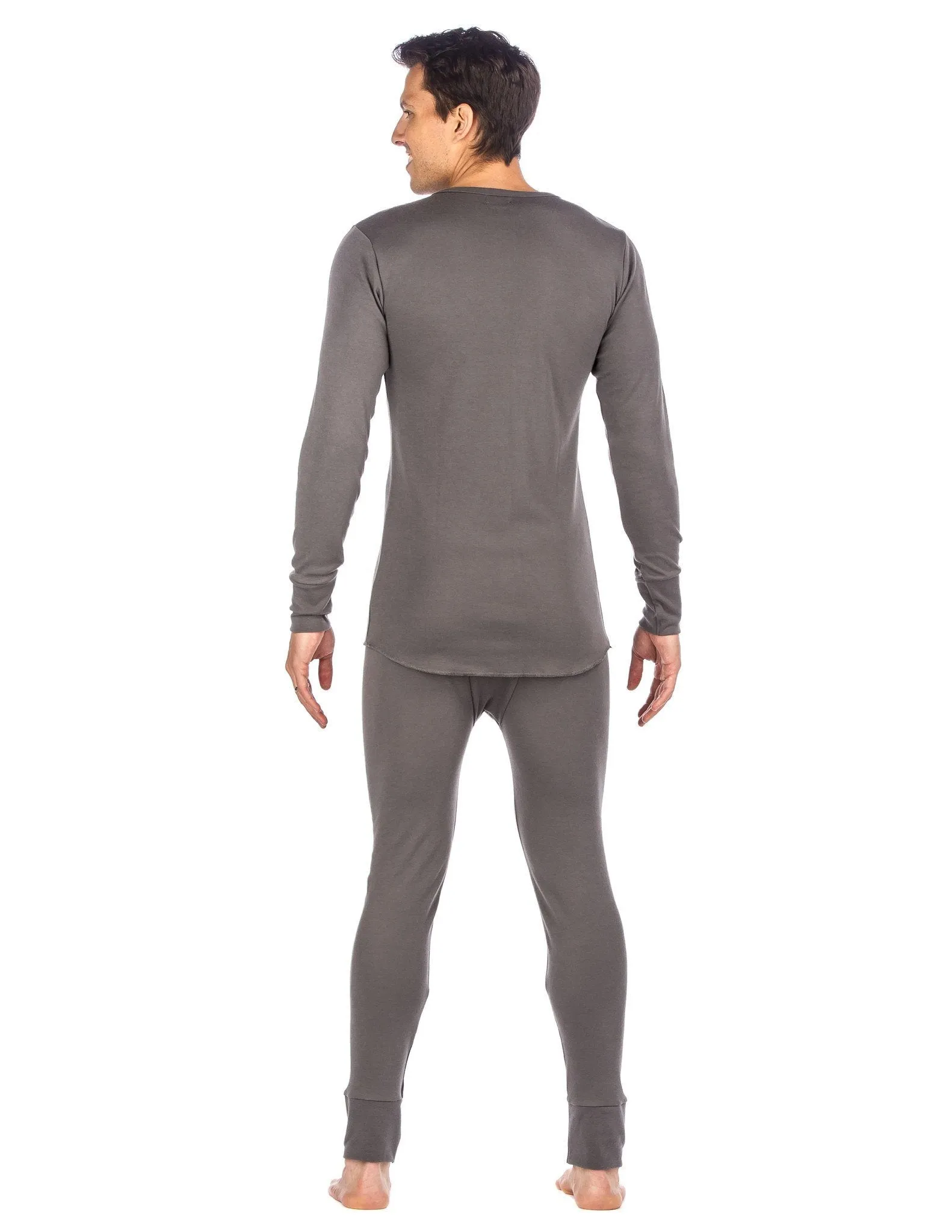 Men's 'Soft Comfort' Premium Thermal Set - Charcoal