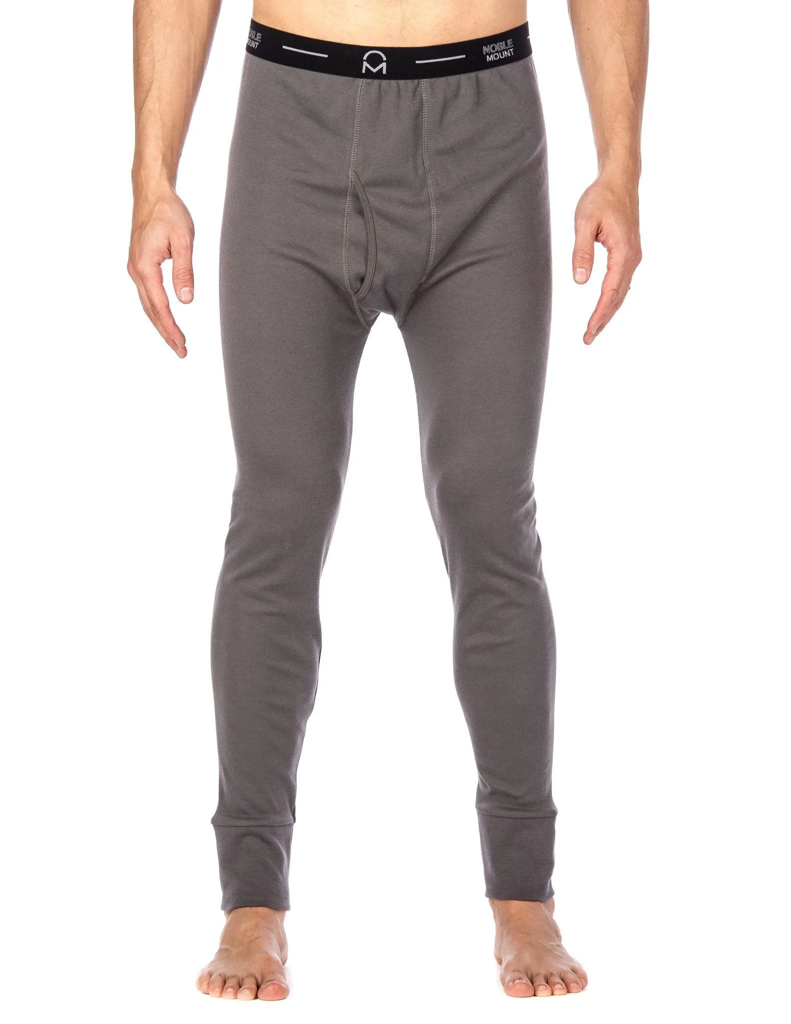 Men's 'Soft Comfort' Premium Thermal Set - Charcoal