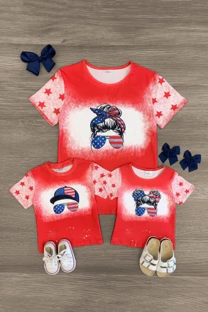 Mom & Kid - American Aviator Tops