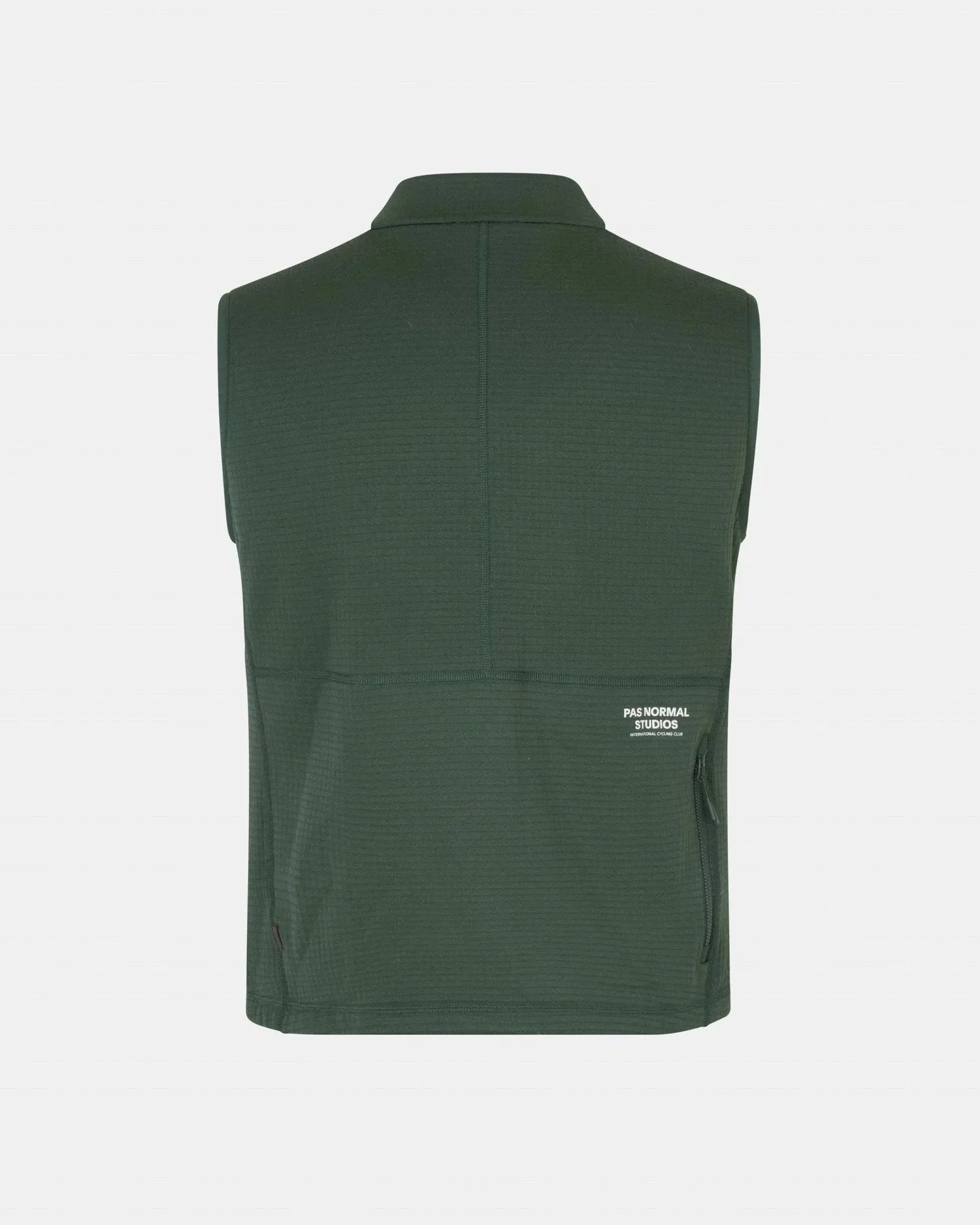 PAS NORMAL STUDIOS ESCAPISM Performance Fleece Vest - Petroleum