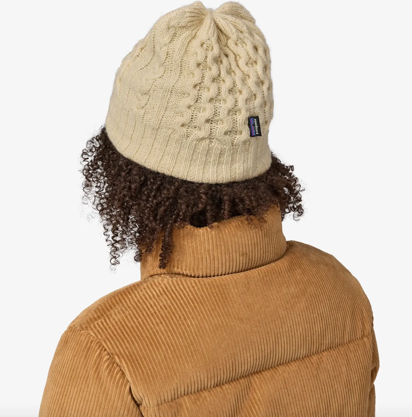 Patagonia Coastal Cable Beanie Natural