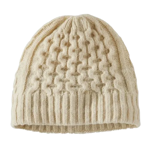 Patagonia Coastal Cable Beanie Natural